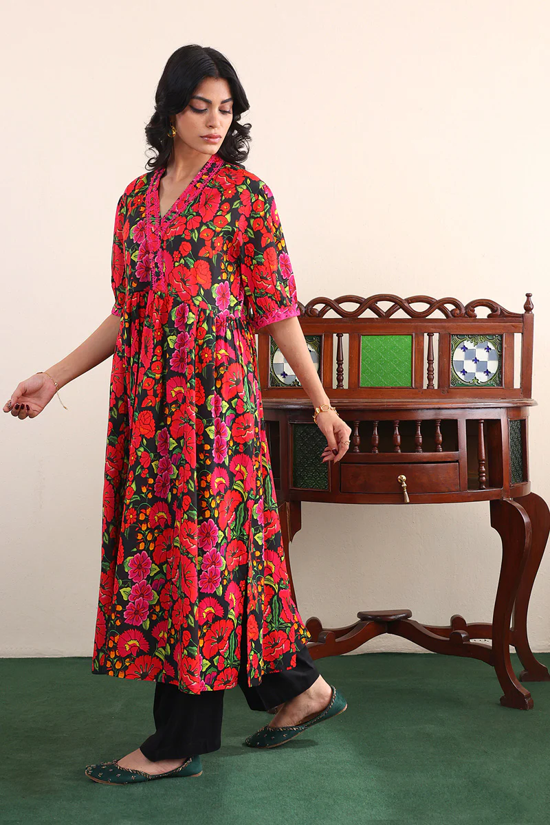 Kitsch Tales Flared Dress - Image 3