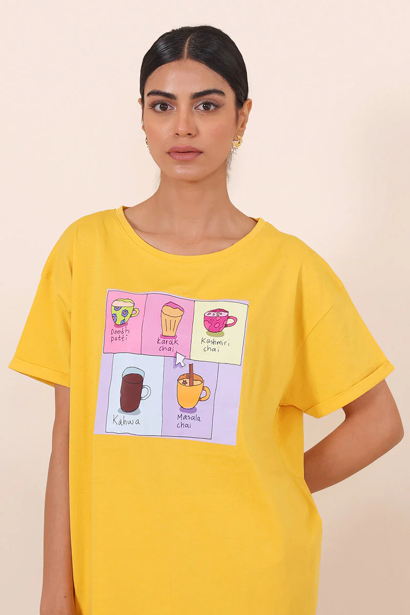 Not your cup of Tea PJ Set - Image 3