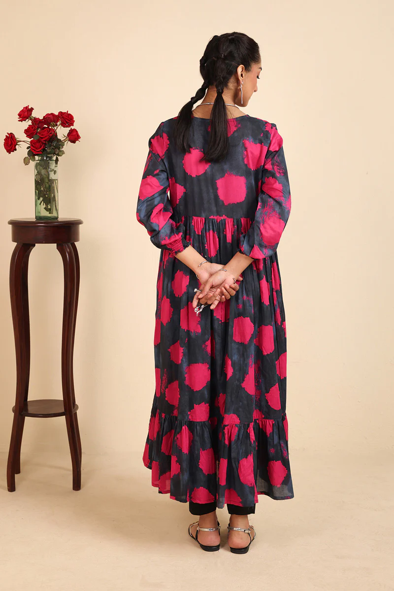 Tinted Dotted Dreams Frock - Image 17