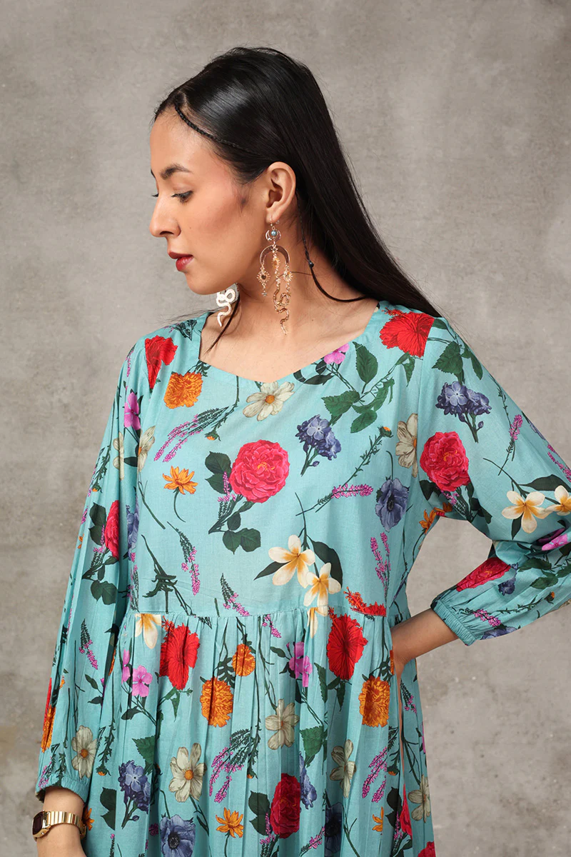 Wild Flower Cascade Frock - Image 12