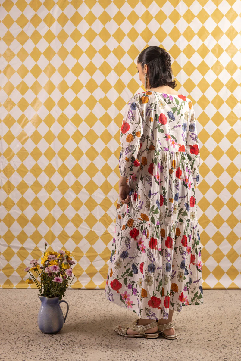 Wild Flower Cascade Frock - Image 24