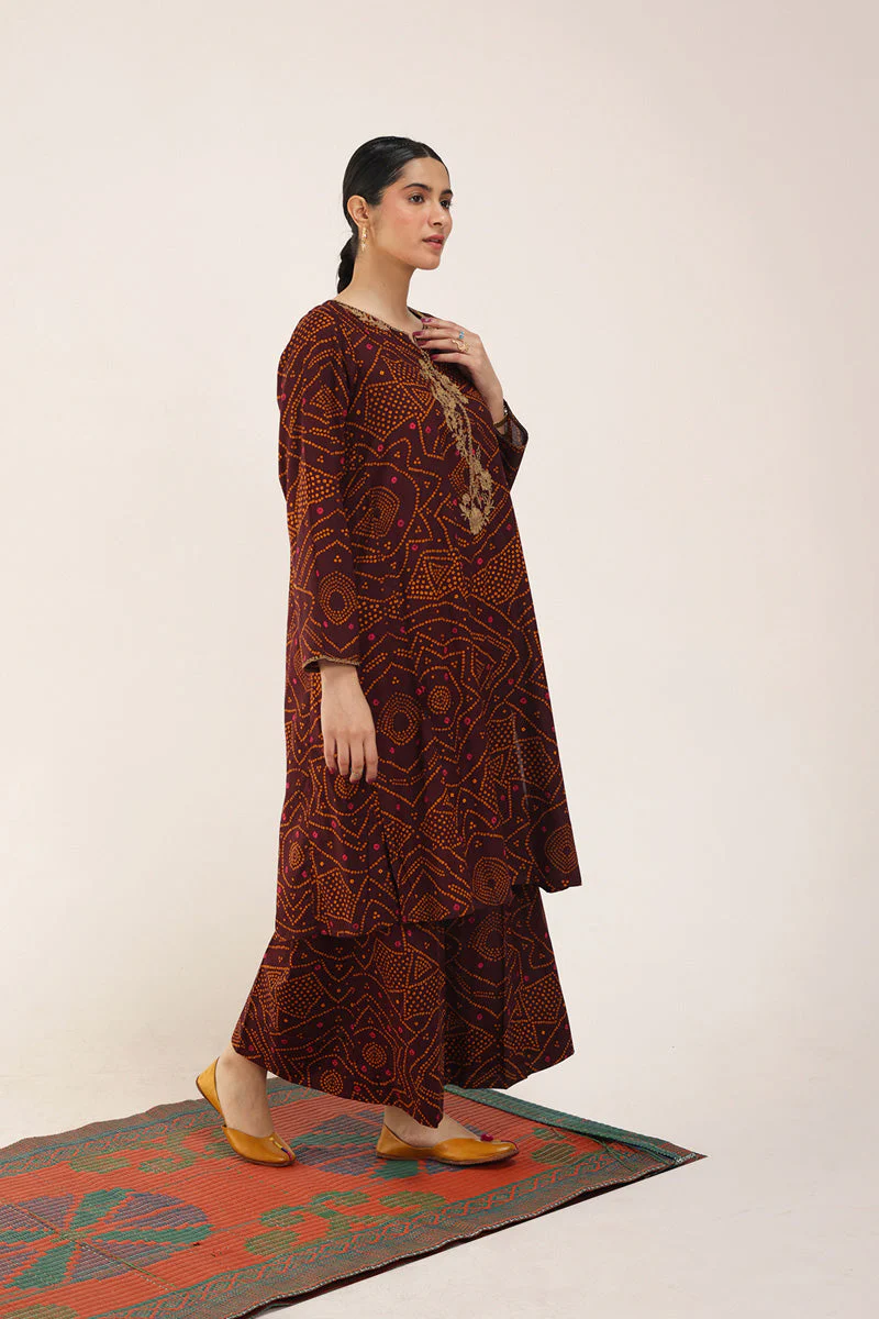 Bandhani Bliss Sunehri Taanka Set - Image 19