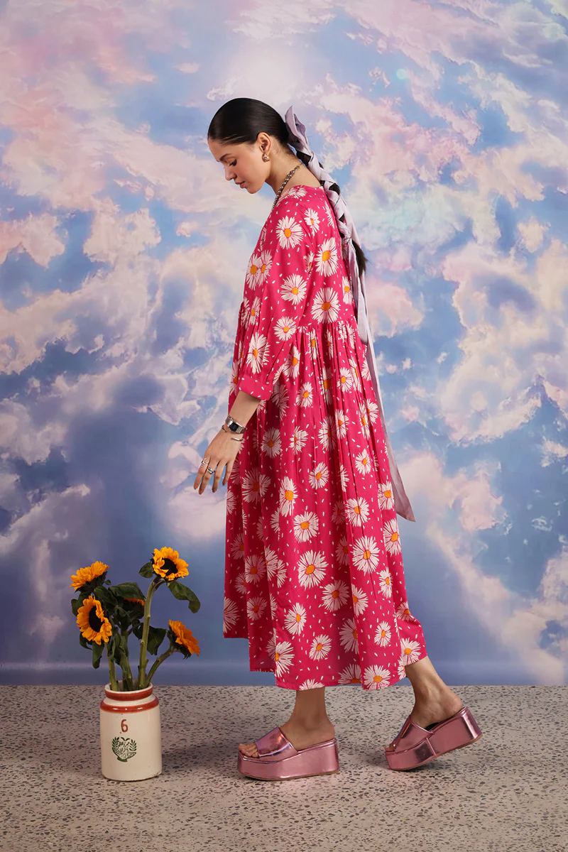 Essence of Pure Sunflowers Frock - Image 11