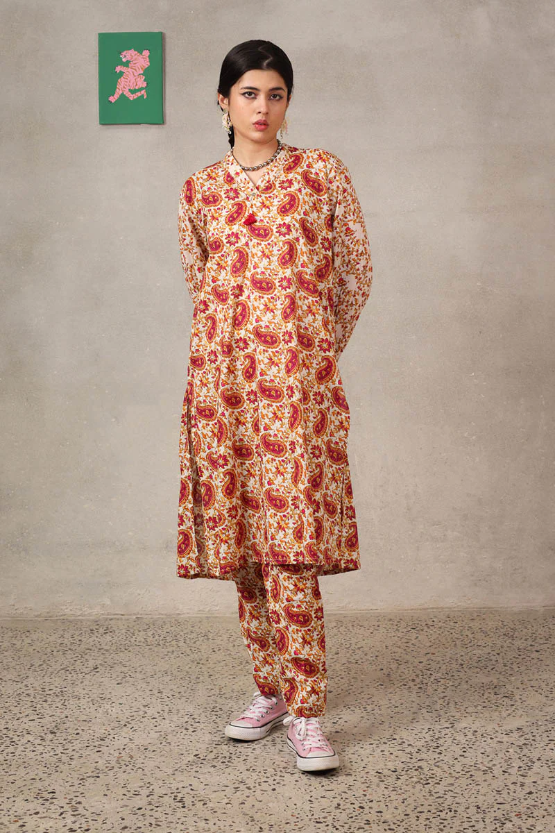Kalamkari Style Dual-Set - Image 10