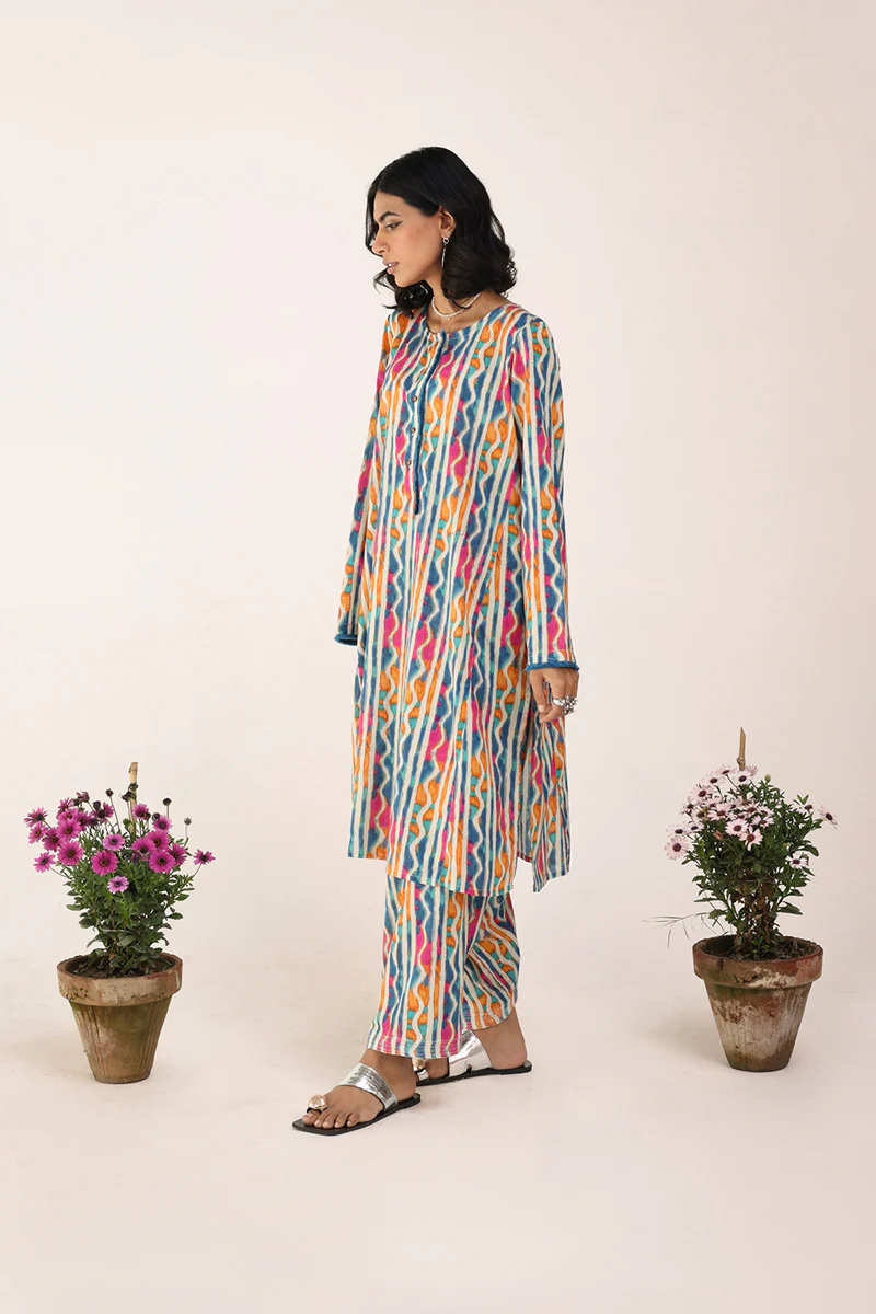 Ikkat Everlane Twin Set - Image 9