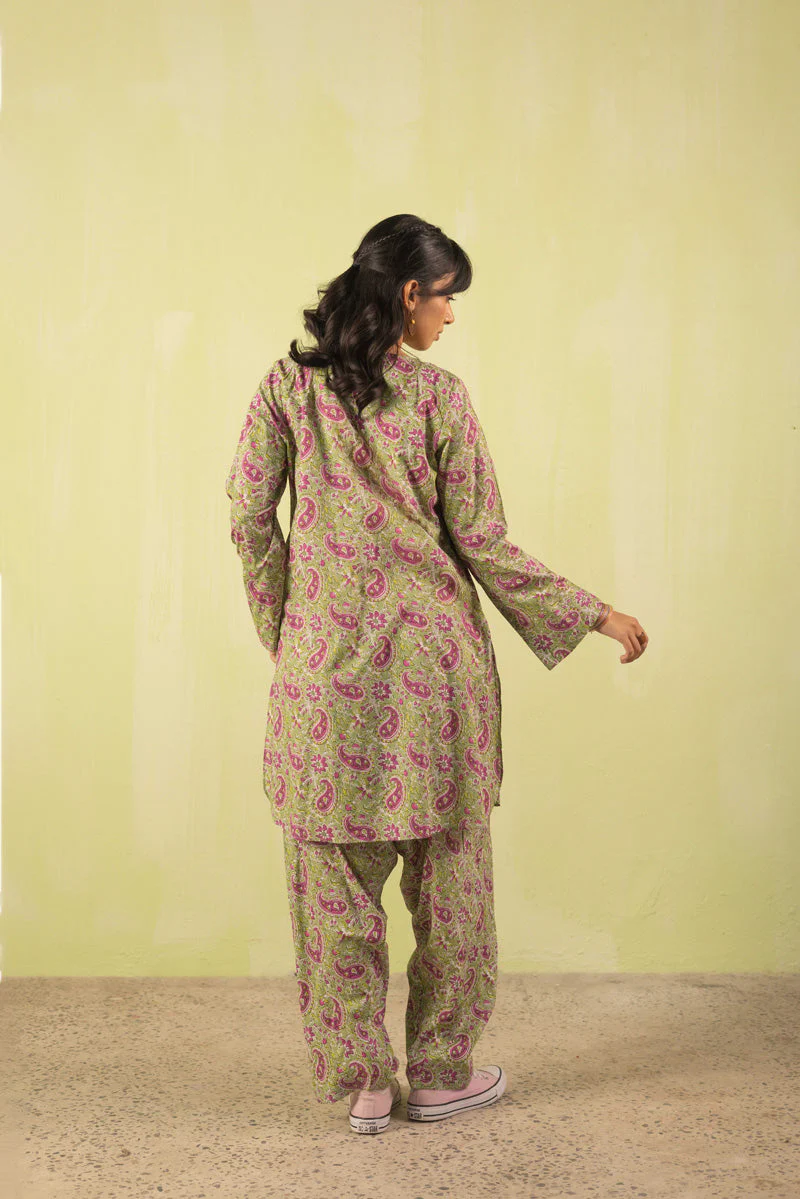 Kalamkari Pleated Dual-Set - Image 16