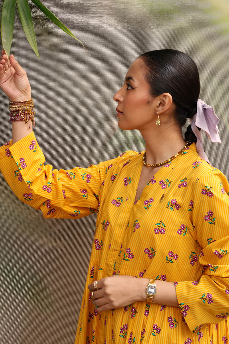 Phool Patti Flared Dress - Image 15