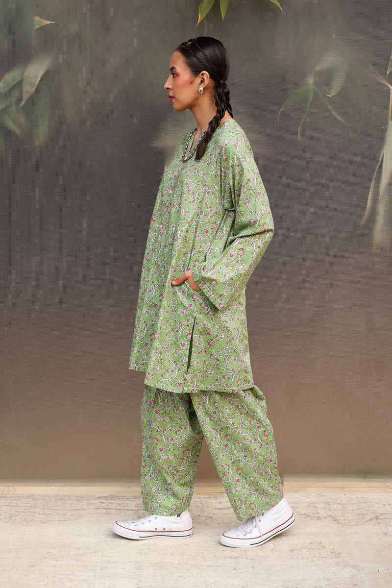 Kalamkari Heritage Dual-Set - Image 5