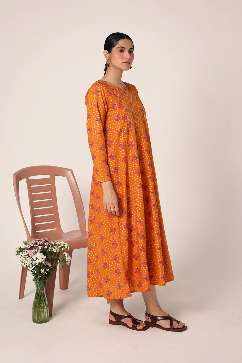 Folk Garden Dress - Image 10