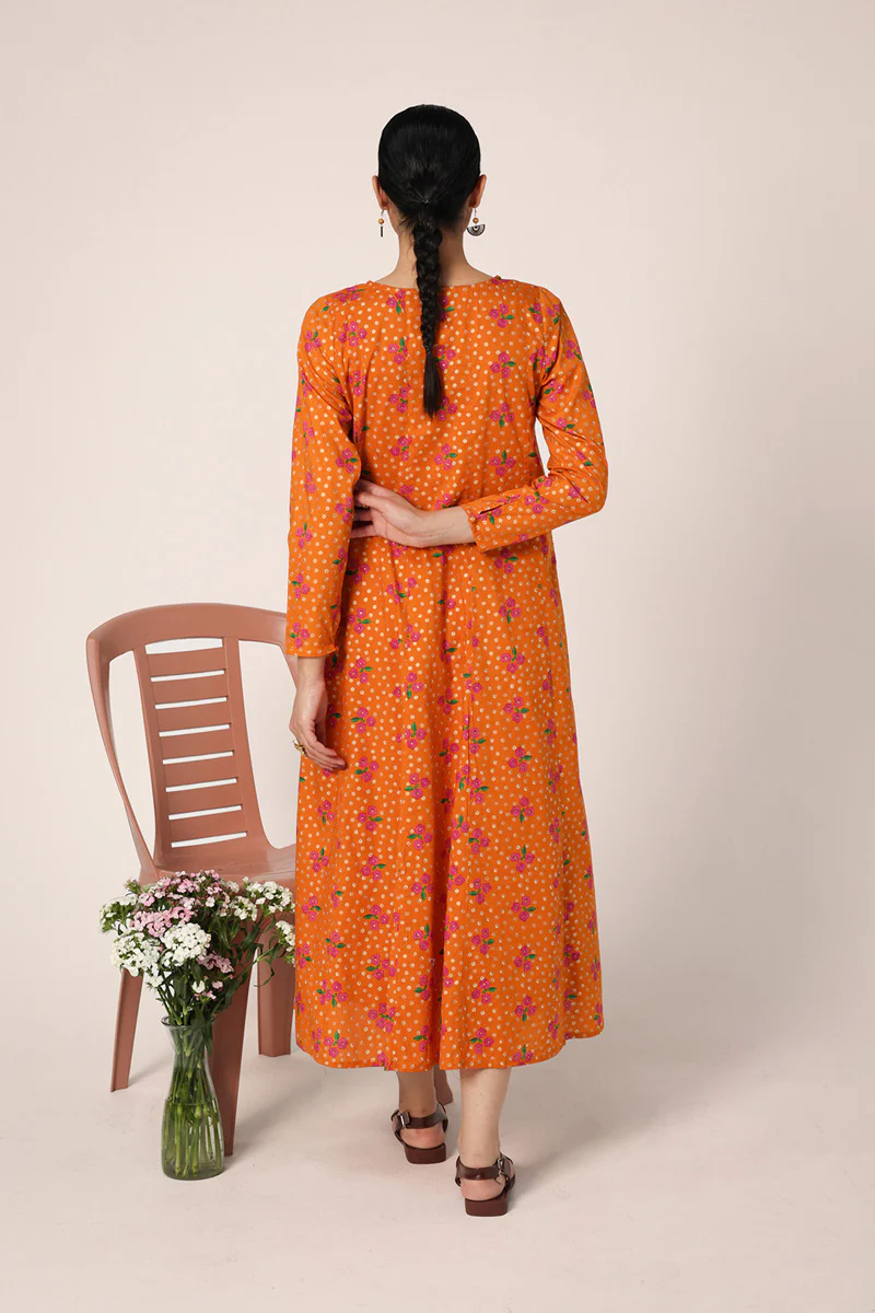 Folk Garden Dress - Image 11