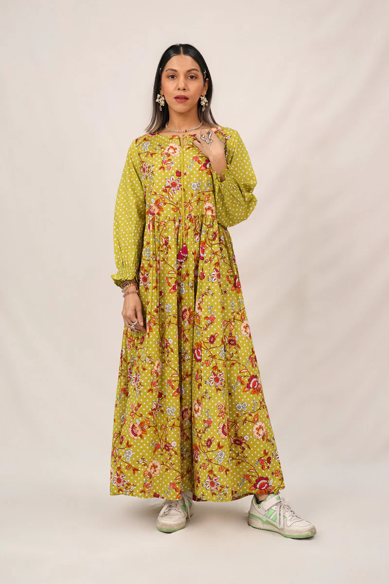 Gardenia Flared Frock - Image 13