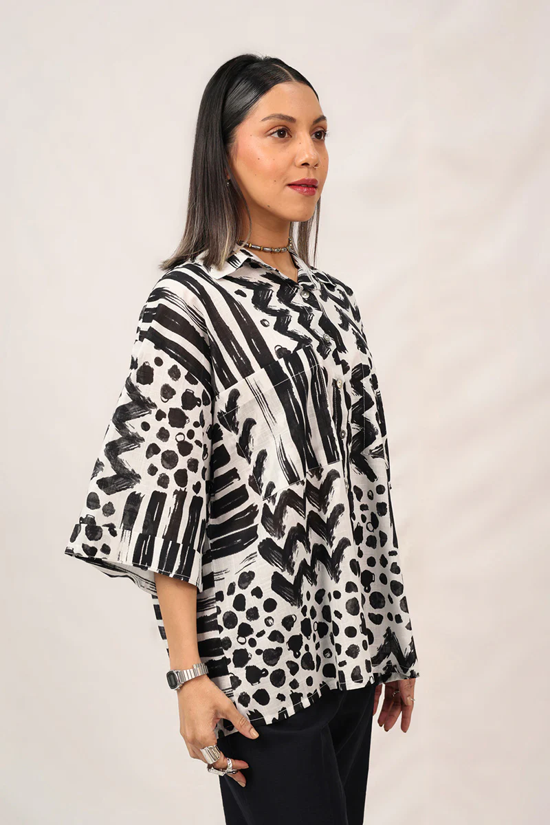 Brush Strokes Symbolic Top