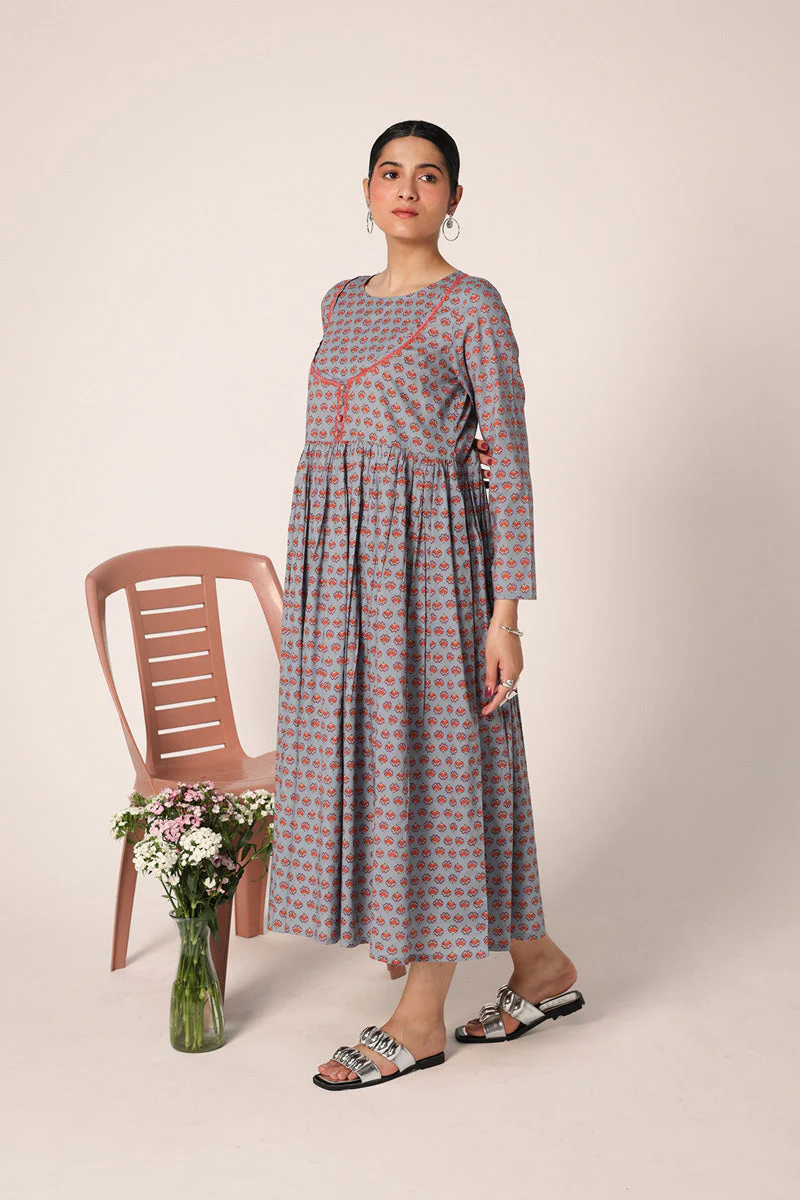 Rang Mahal Printed Dress - Image 18