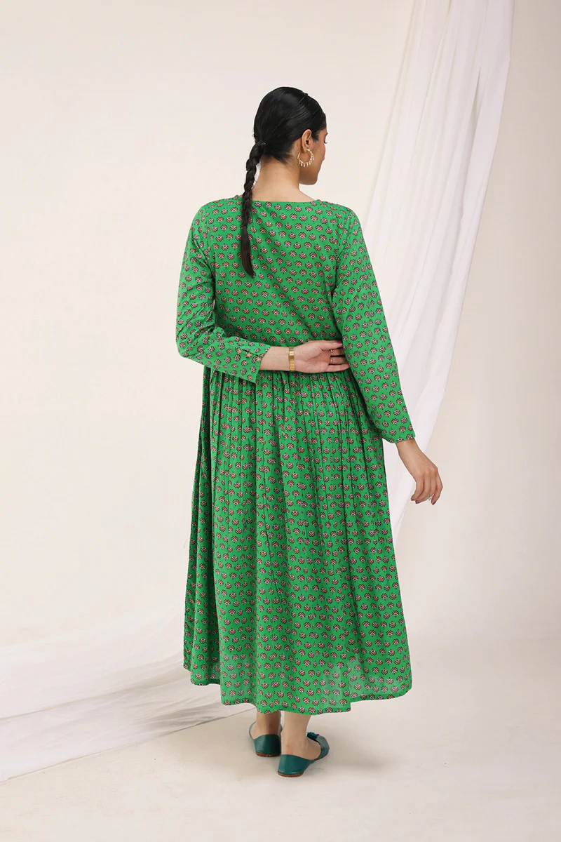 Rang Mahal Printed Dress - Image 3