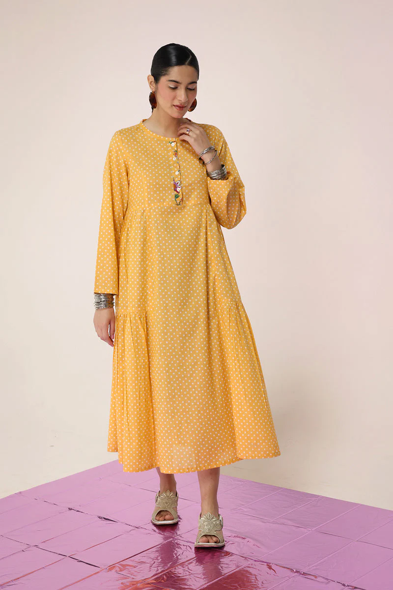 Gardenia Cascade Frock - Image 24