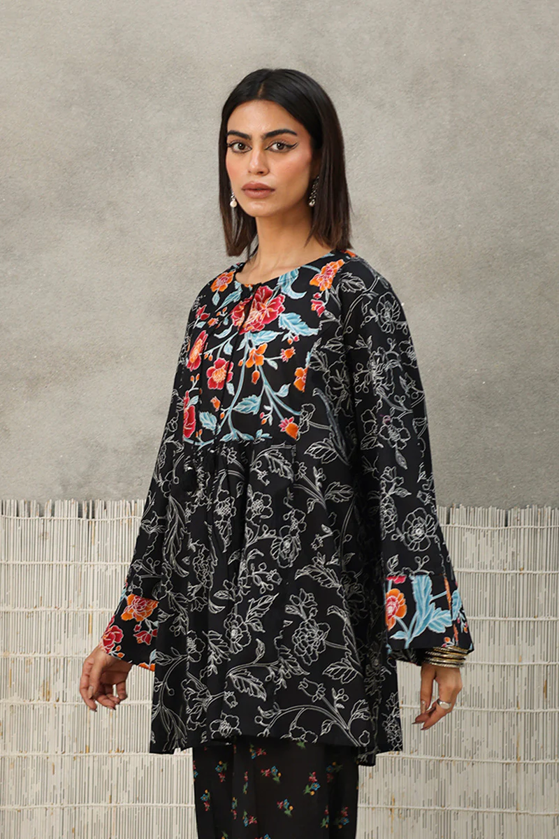 Chintz Garden Flare Peplum - Image 6
