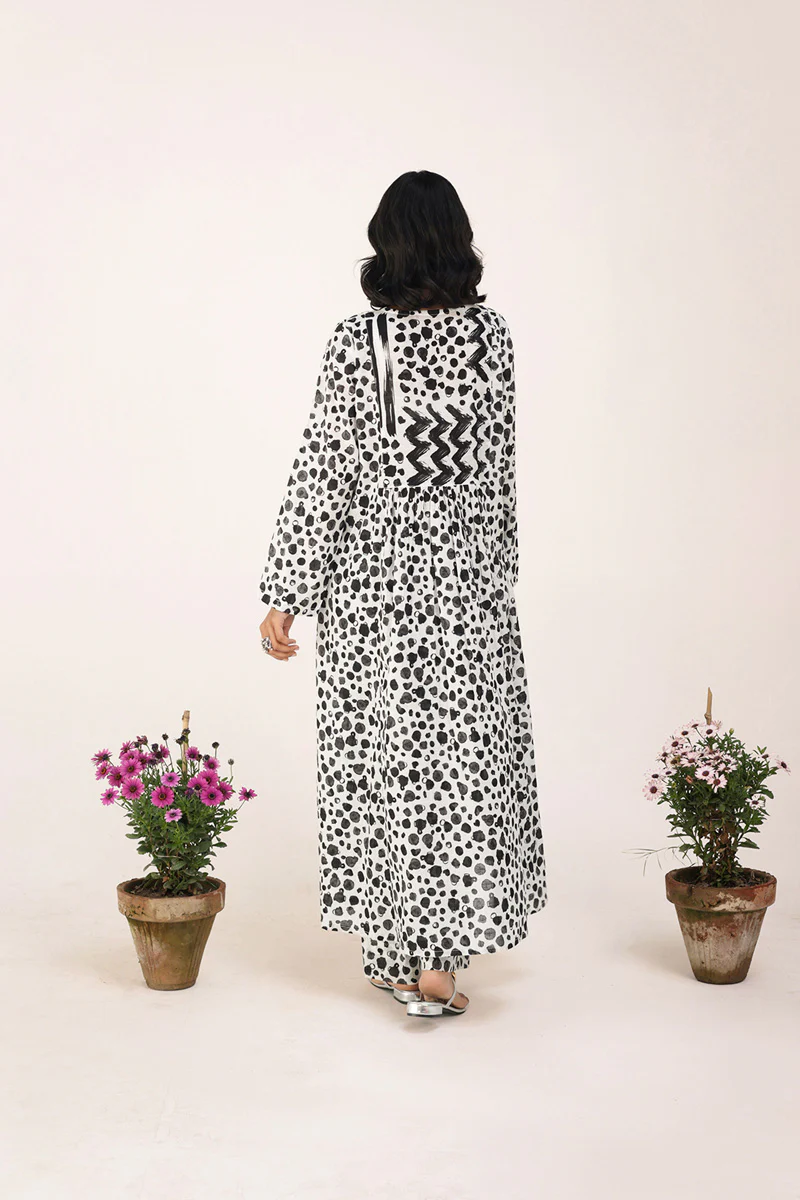 Brush Strokes Art Kurta - Image 10