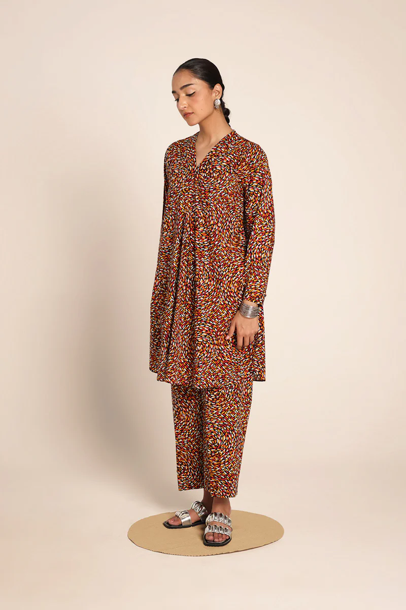 Flared Spiral Co-ord Set - Image 11