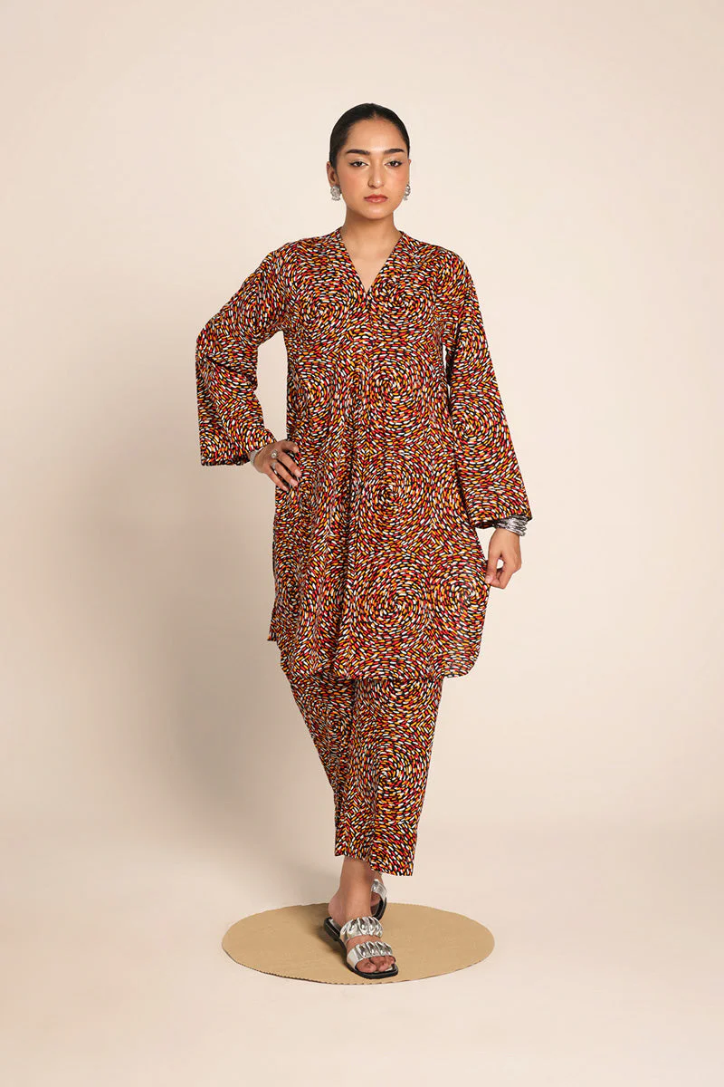 Flared Spiral Co-ord Set - Image 16