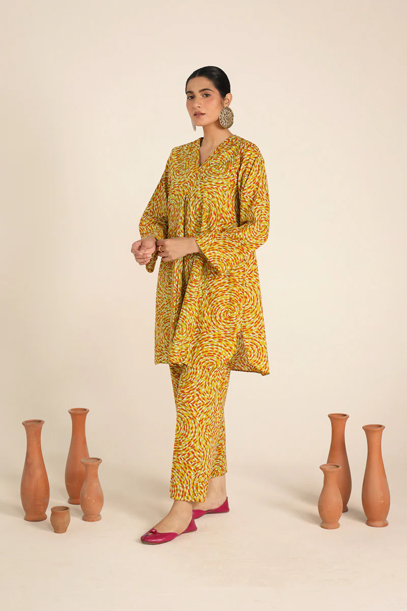 Flared Spiral Co-ord Set - Image 4