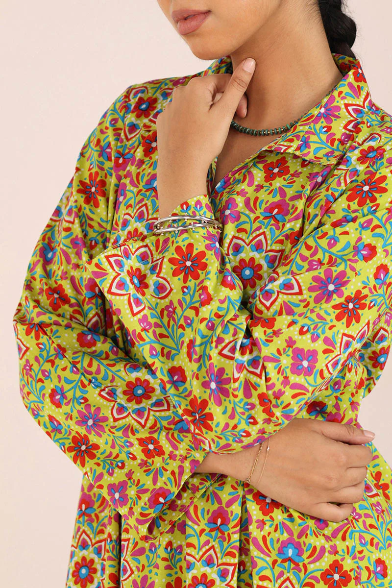 Bold Mexican floral ensemble - Image 21