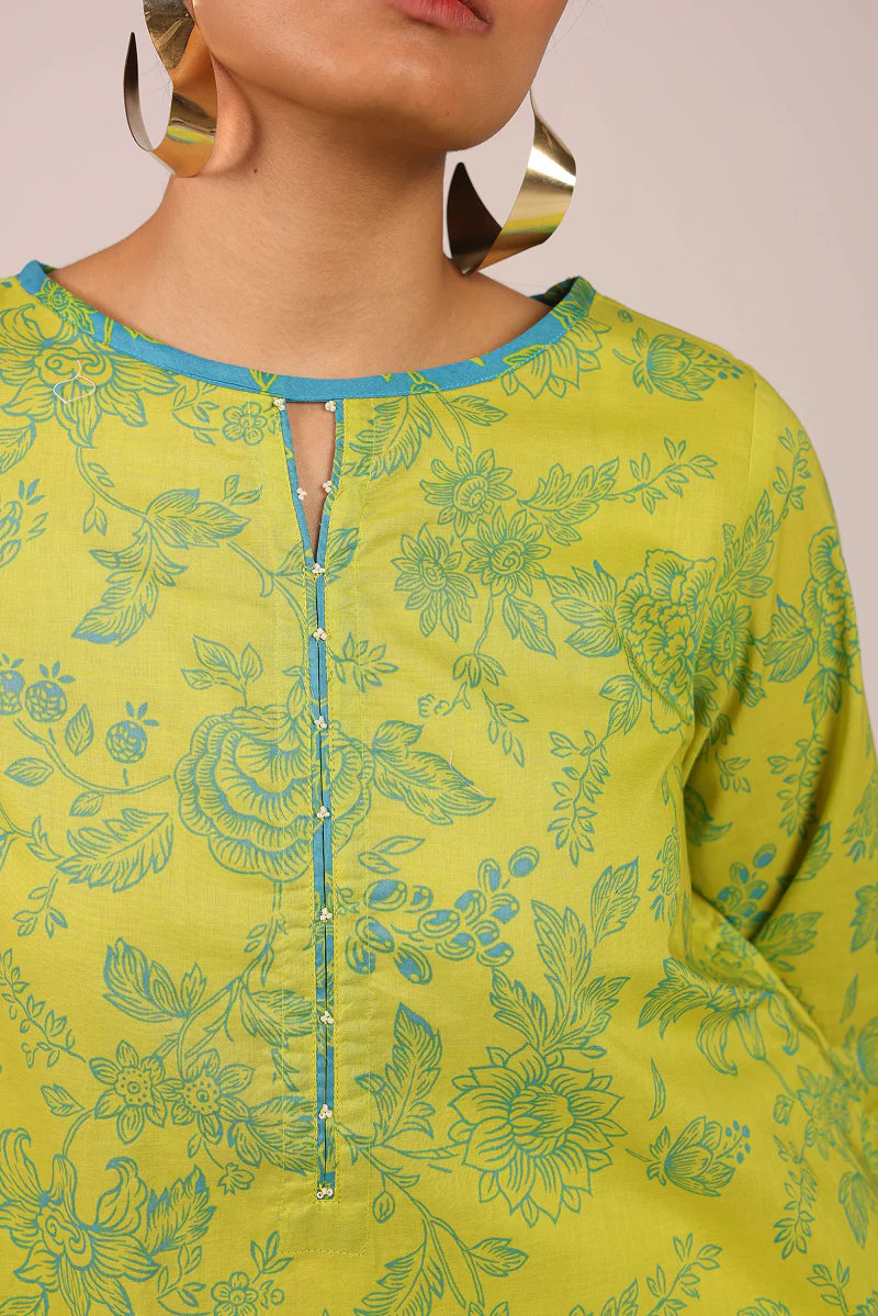 Roshni Floret Ties Duo - Image 12