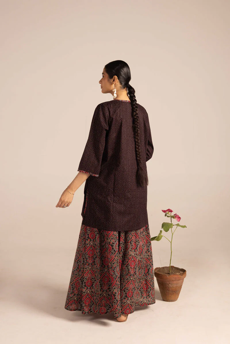 Pure Ajrak Tales Skirt Duo - Image 25