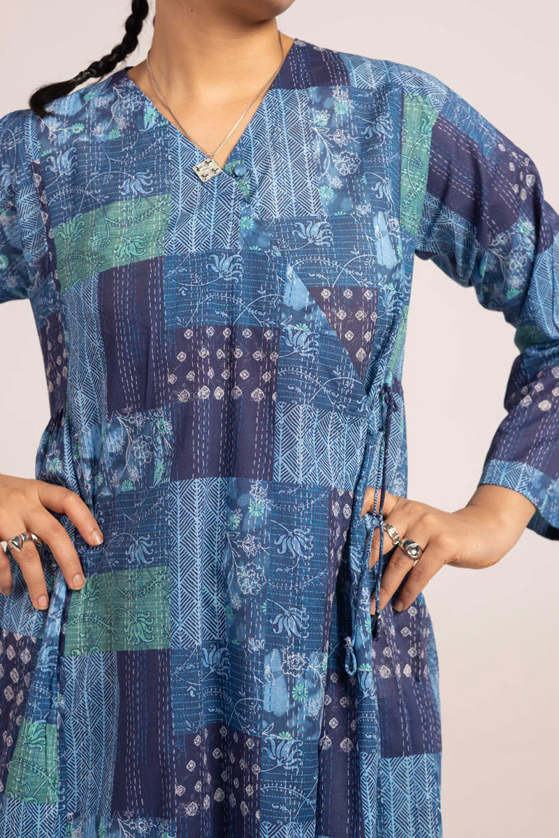 Kantha Angrakha Ensemble - Image 18