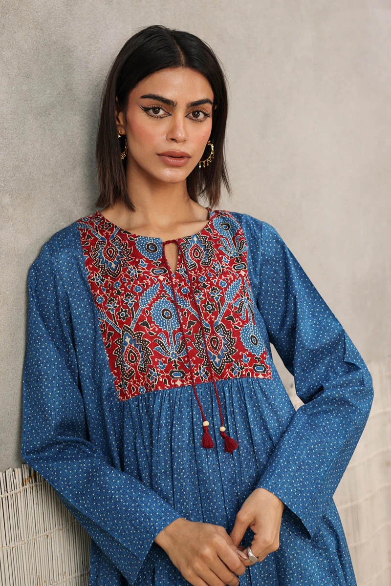 Ajrak Tales Twirl Frock - Image 14