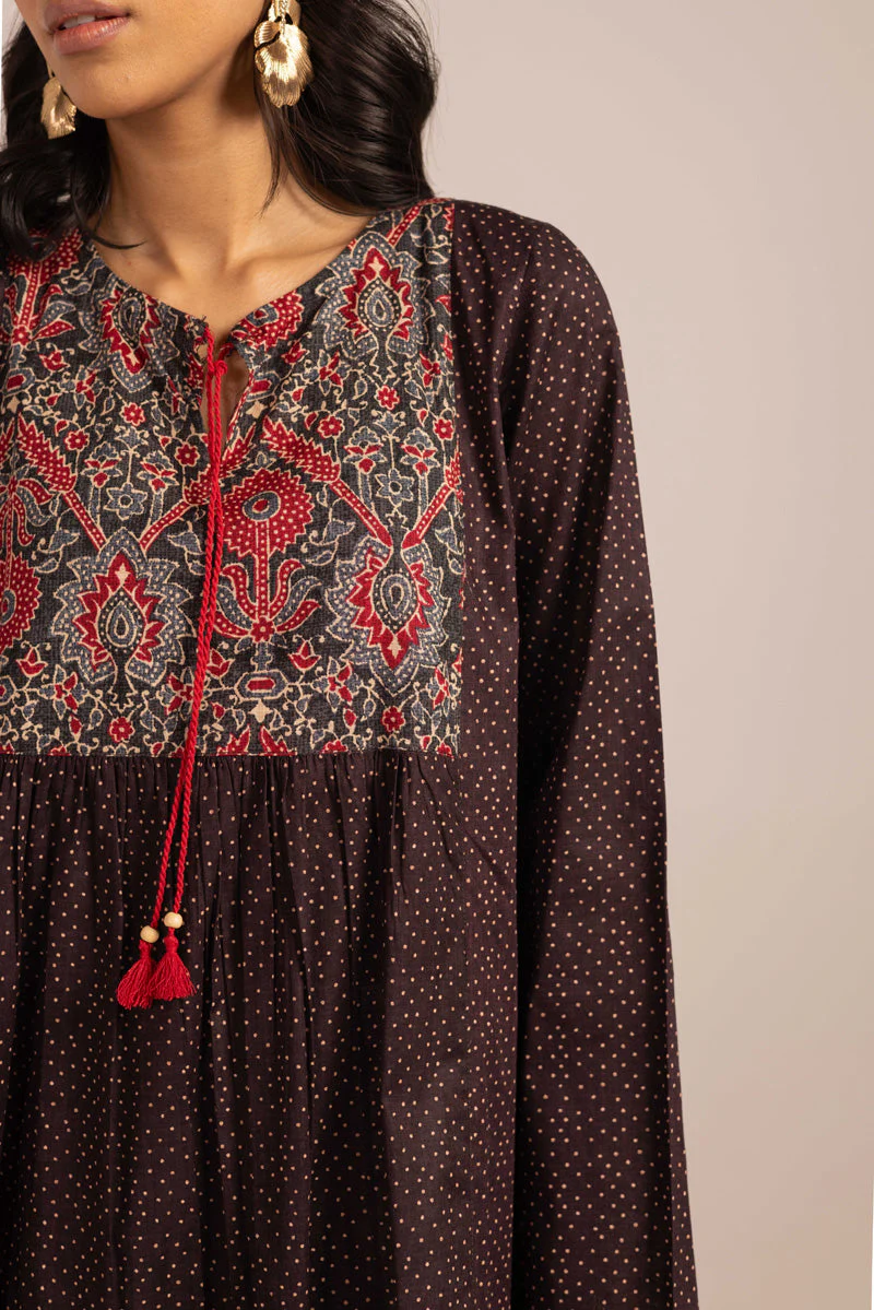 Ajrak Tales Twirl Frock - Image 18