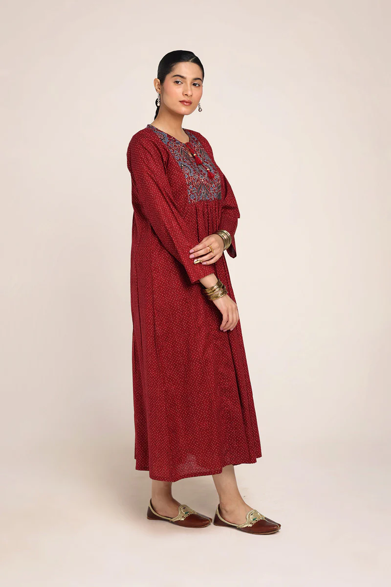Ajrak Tales Twirl Frock - Image 5