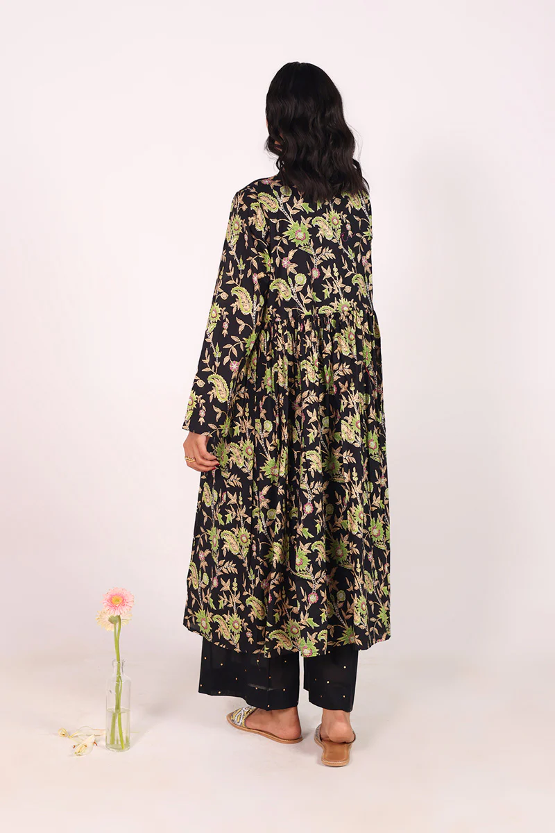 Zeba Gilded Floral Set - Image 2