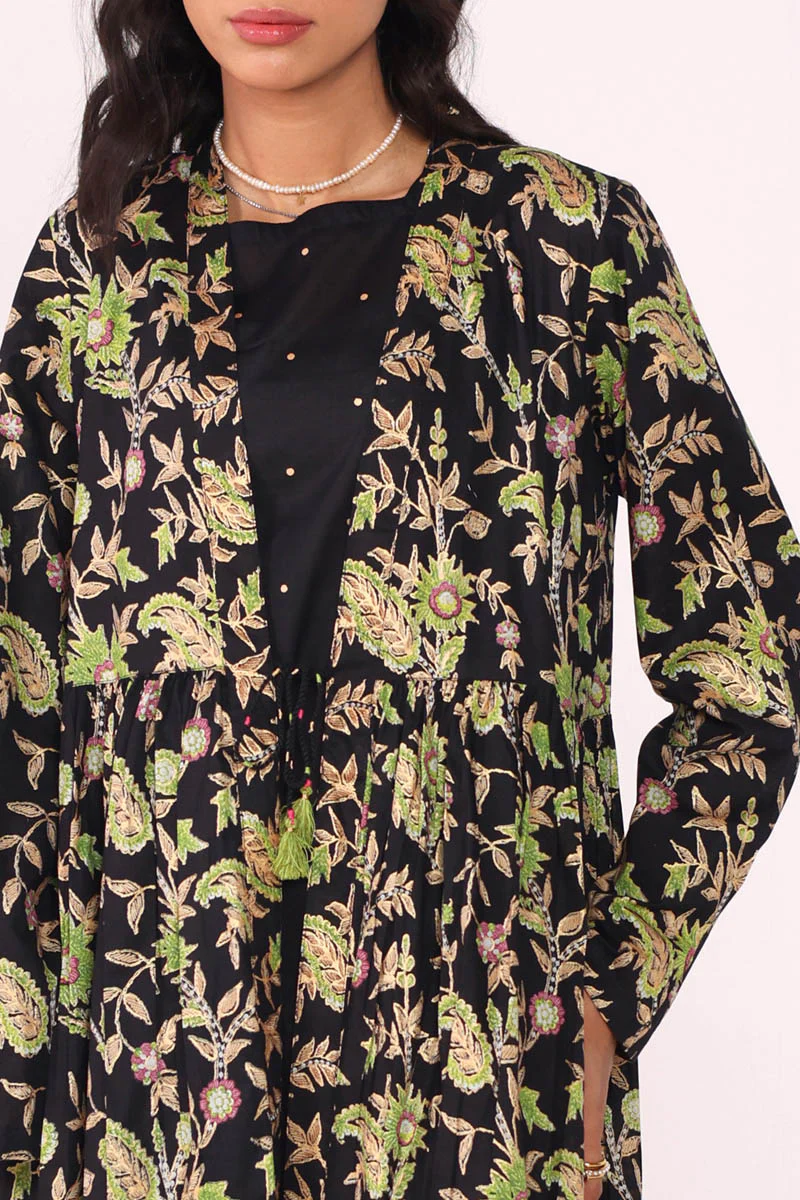 Zeba Gilded Floral Set - Image 3