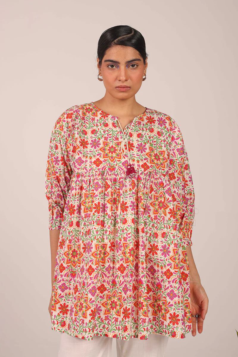 Mexican Floral Bloom Top - Image 9