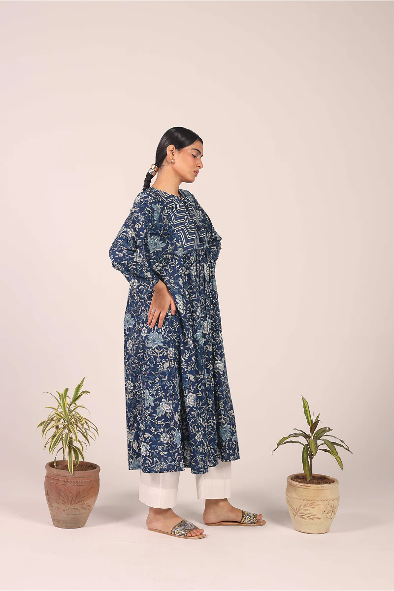 Blooming Bagh Flare Frock - Image 5