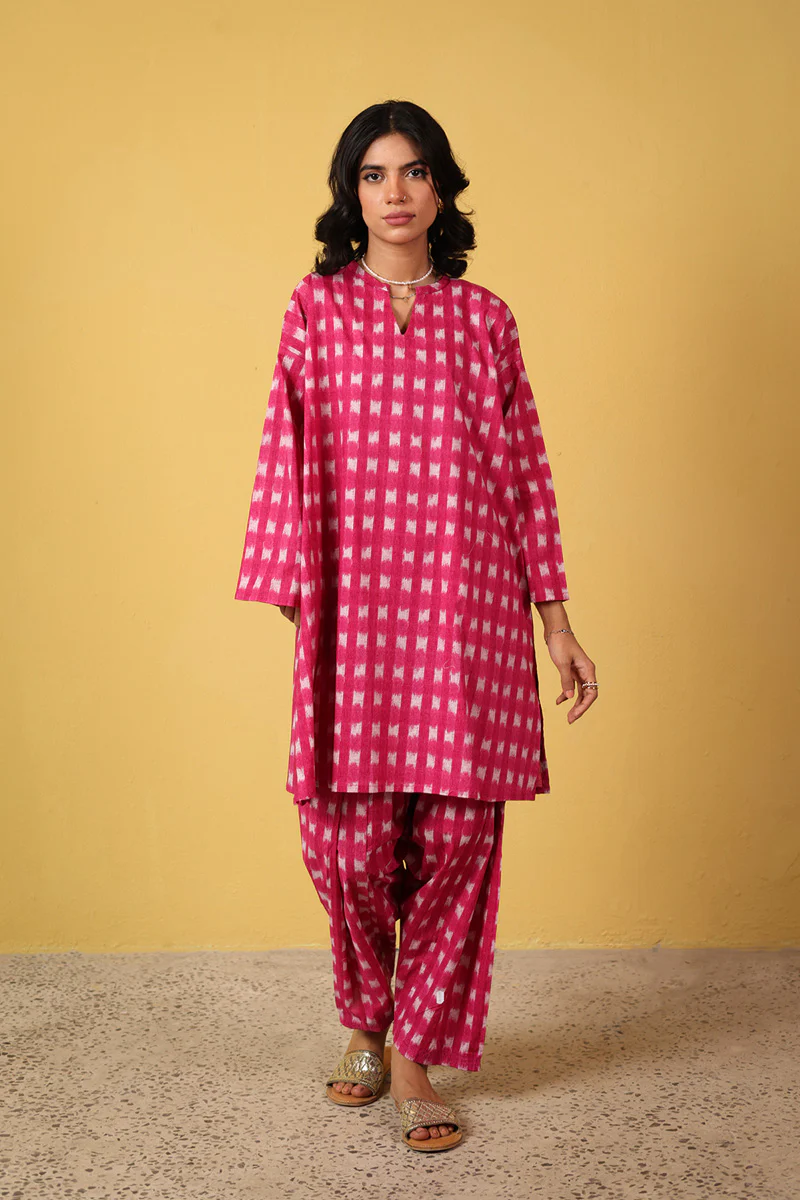 Ikat Dye Drift Co-Ord Set - Image 11