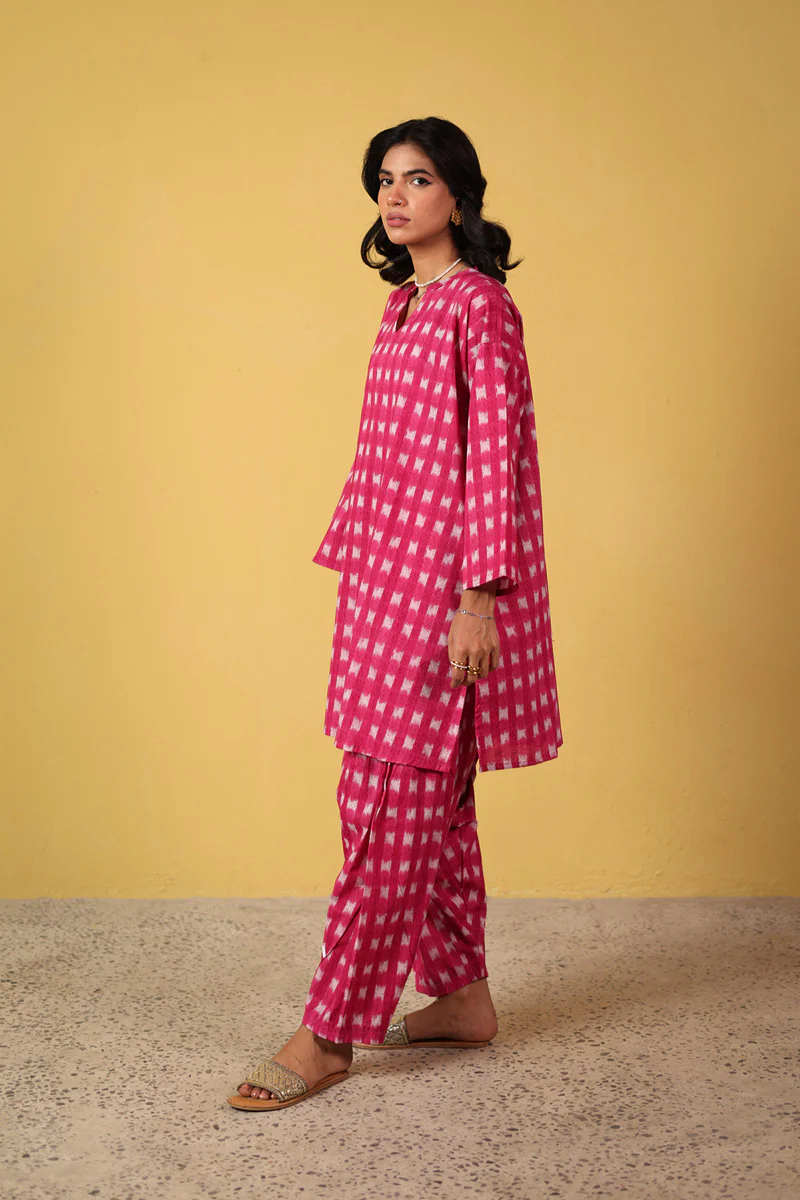 Ikat Dye Drift Co-Ord Set - Image 9
