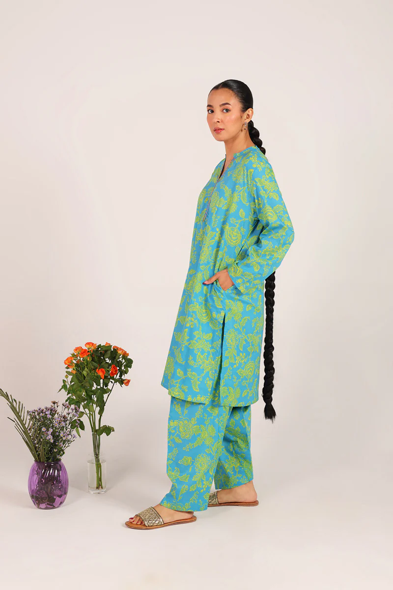 Roshni Bold Bloom Co-Ord Set - Image 3