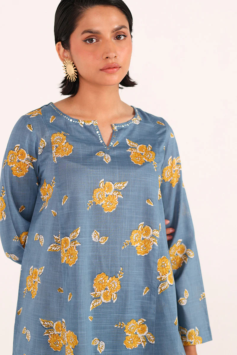 Indus Mukaish Bloom Ensemble - Image 2