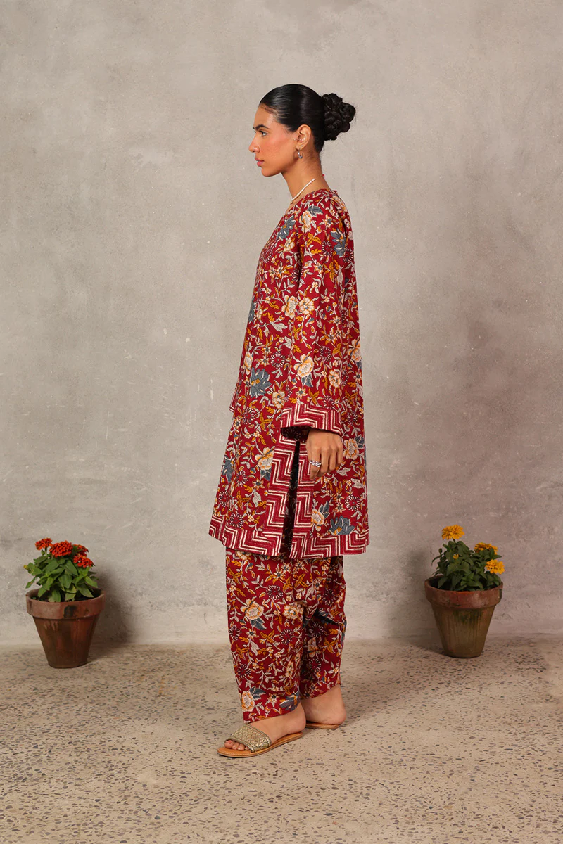 Verdant Blooming Bagh Duo - Image 11