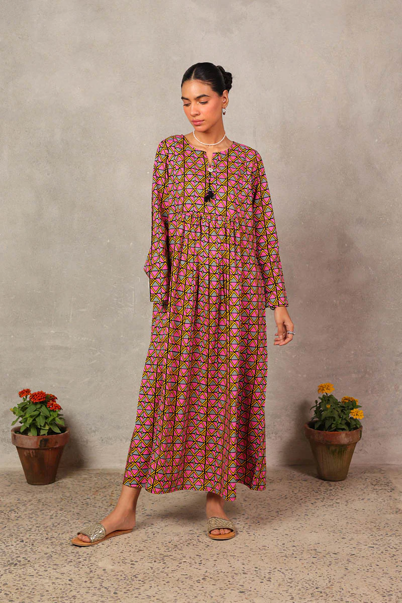 Afrikaans Flare And Flow Frock