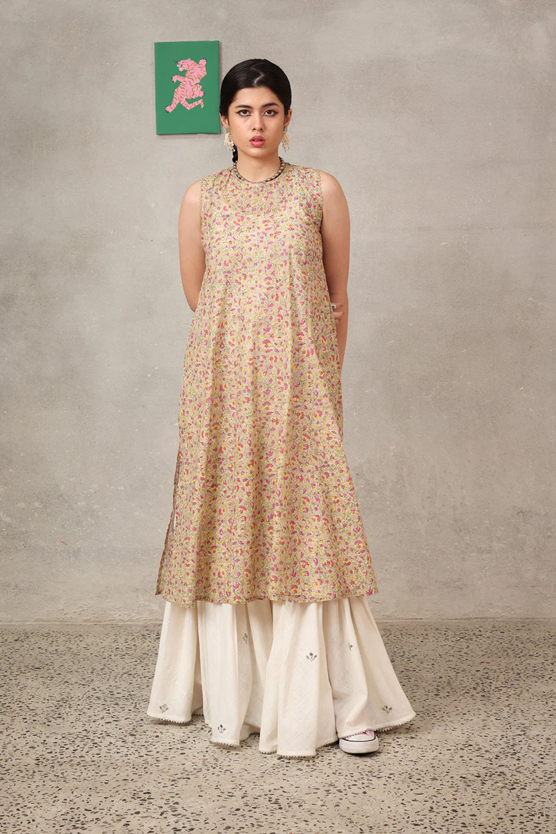 Chambeli Block-Printed Kurta