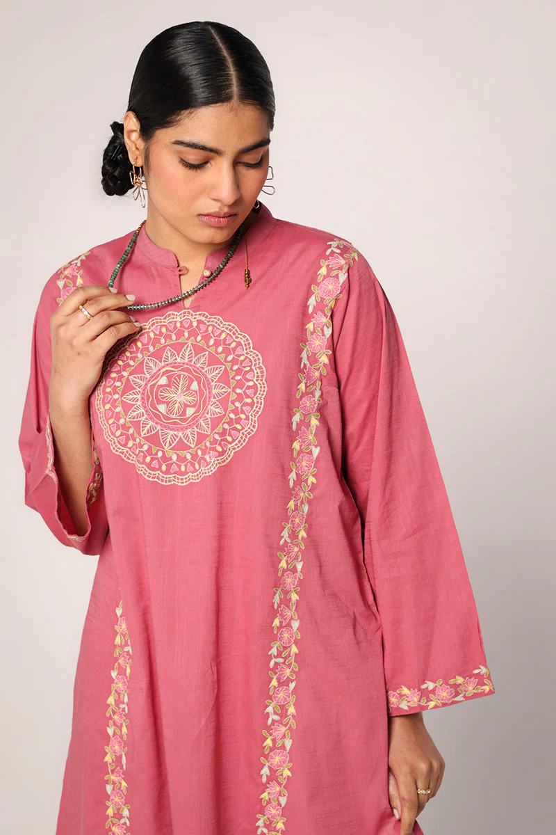 Chamba Rumal Heritage Suit - Image 5