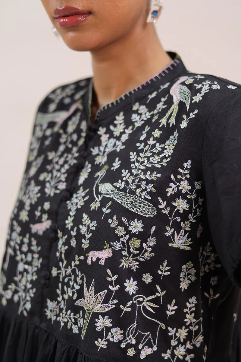 Embroidered Faras Dress - Image 2