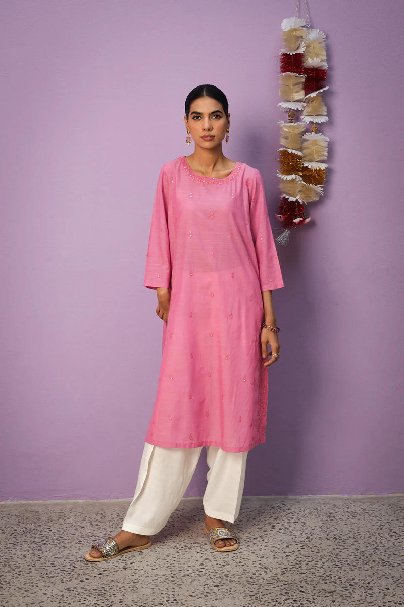 Aina Resham Kurta - Image 5
