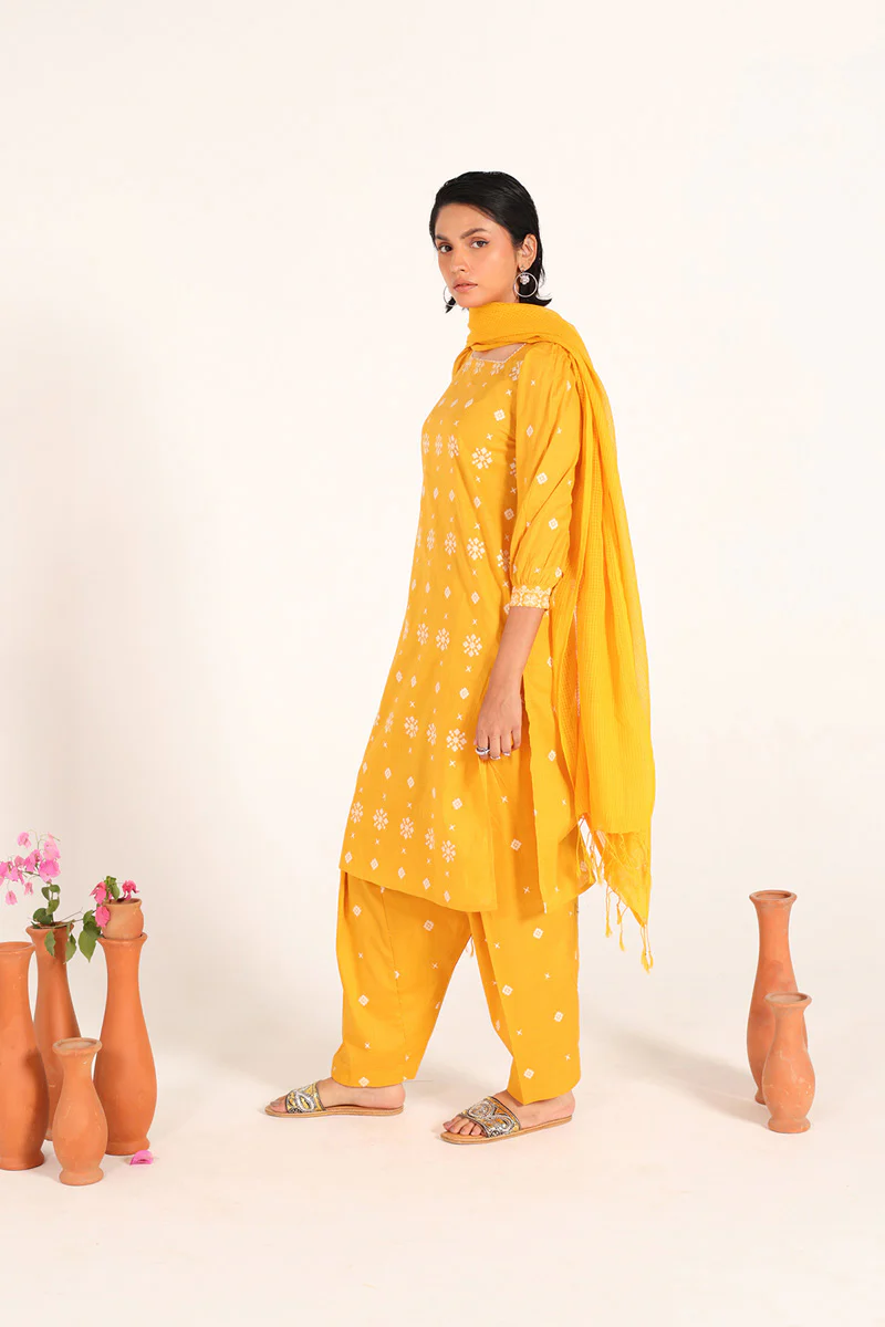 Ethnic Chakoor Dual-Set - Image 9