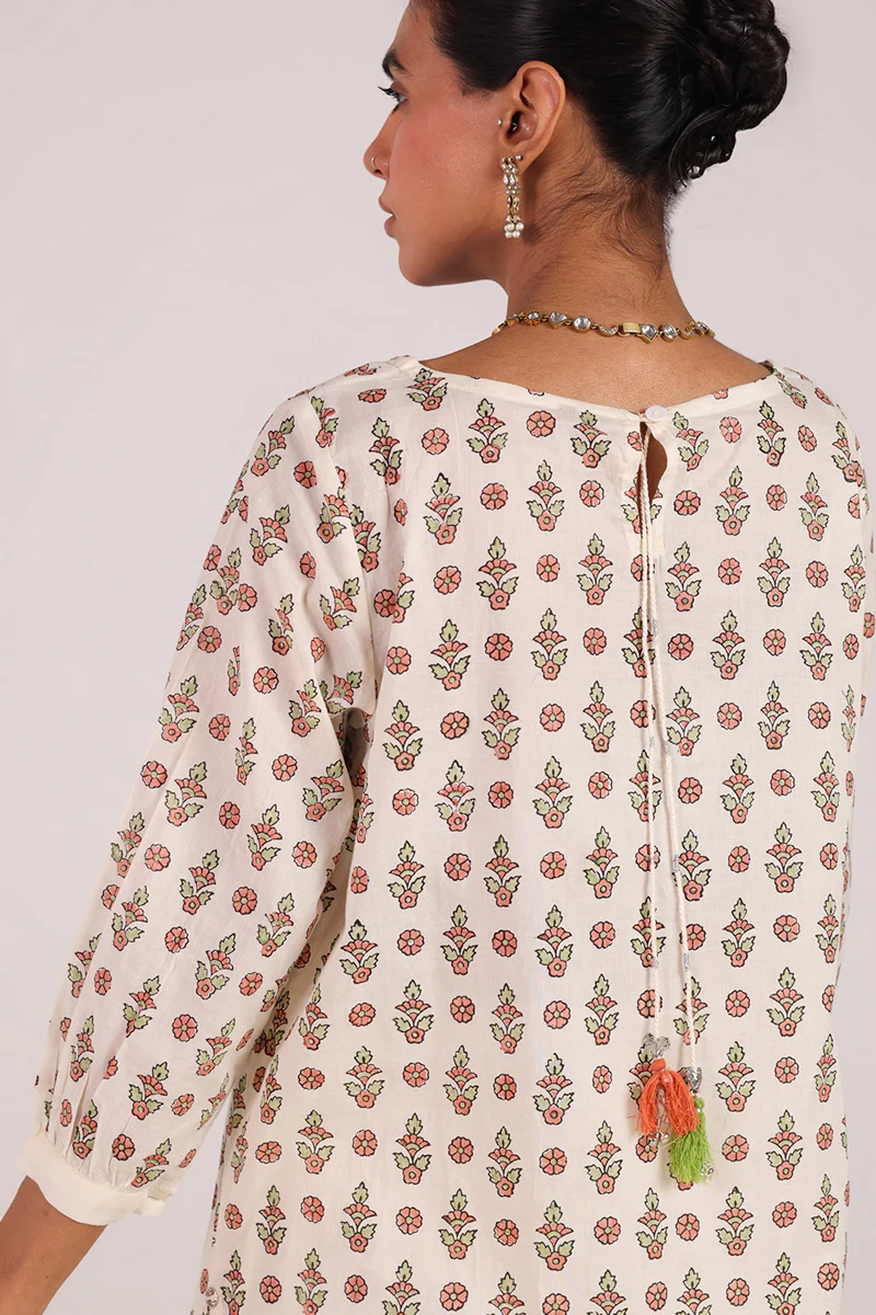 Block-Printed Anarkali Set - Image 2