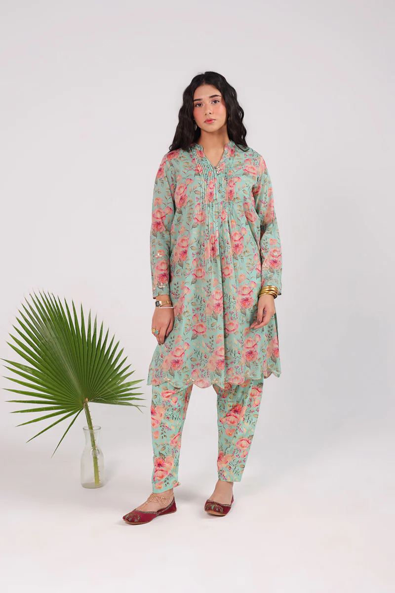 Khushbu Pleated Petals Set - Image 3