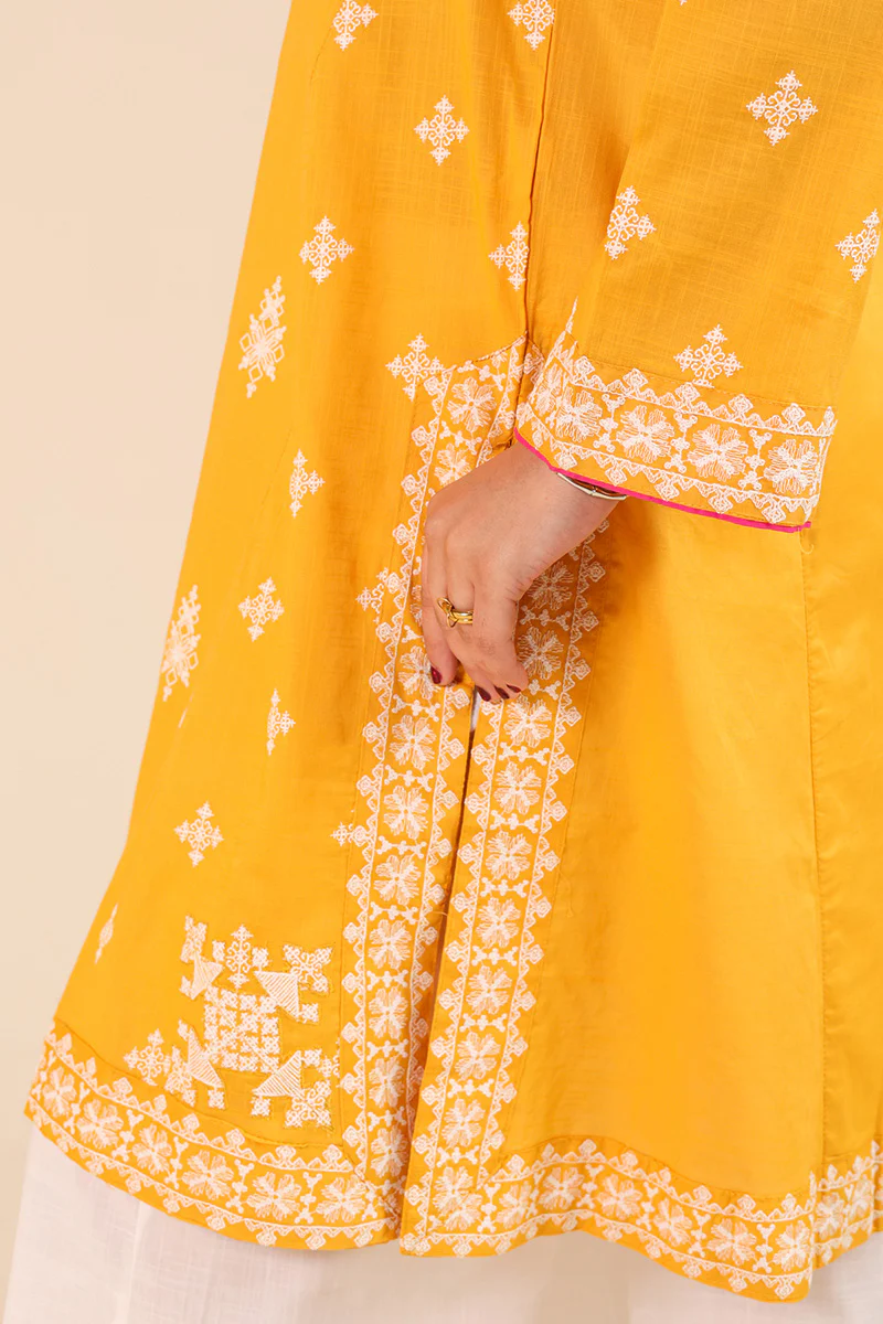Chakoor Embroidered Kurta - Image 2