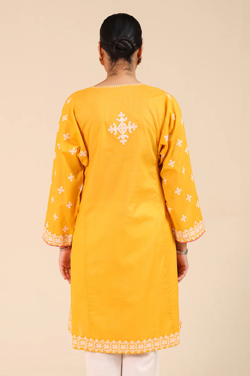 Chakoor Embroidered Kurta - Image 7